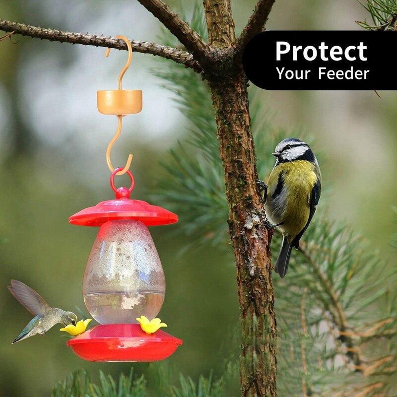 6 sztuk karmnik dla ptaków akcesoria haczyki mrówka straż fosa haki z 6 sztuk szczotki podajnika ogrodowa