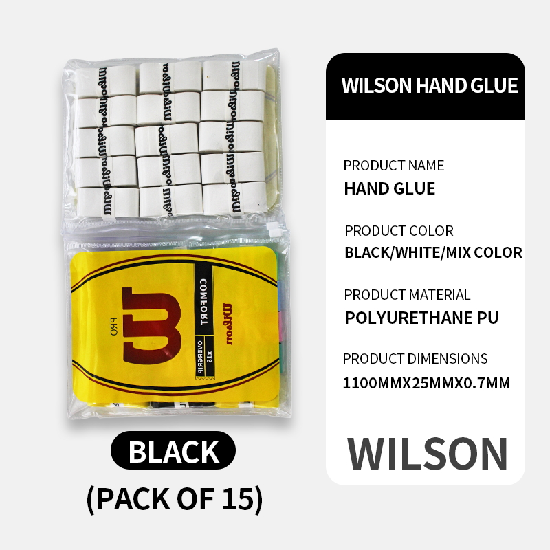 15PCS HEAD Overgrips Zweetband Tennisracket Handrubber Antislip rubberen rackethandgreep Zweetabsorberend en slijtvast: WHITE