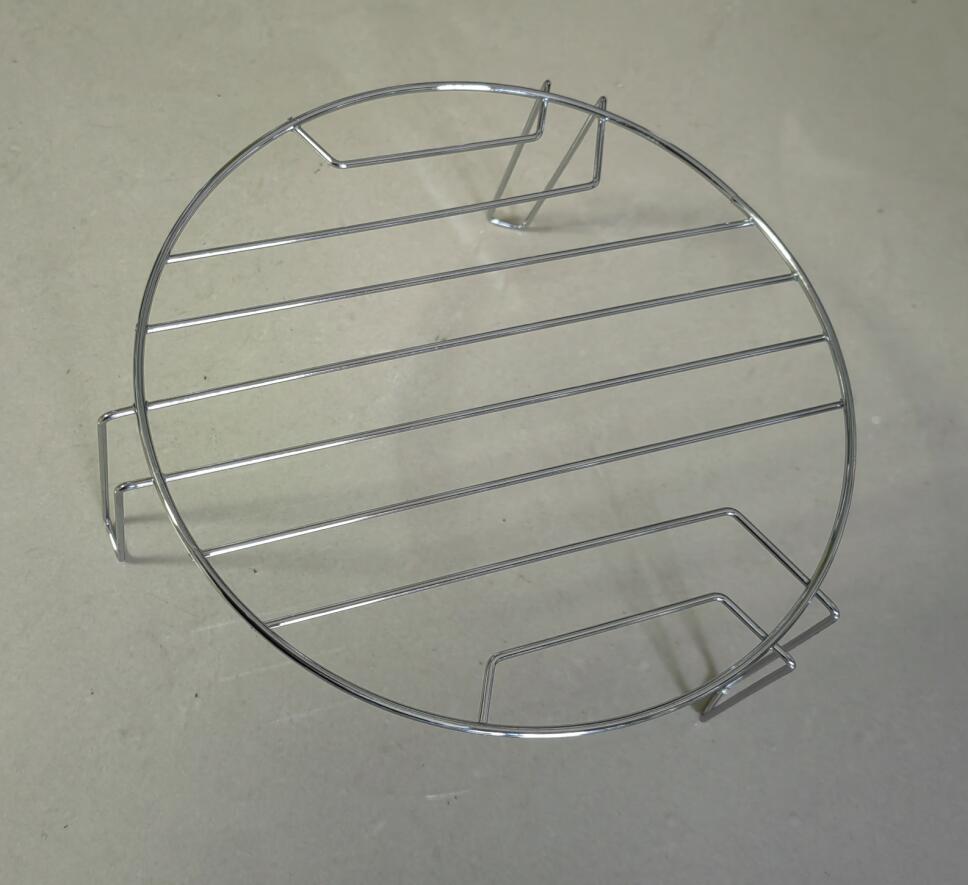 Mikroaaltouuni yleinen grilli pyöreä 3 jalkaa bbq paistiteline mikroaaltouunin osat 20.8 x 9.3cm