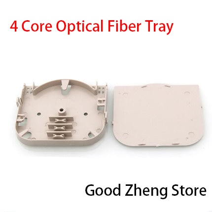 4 cores Mini Fiber Optic Splice Lade, Fiber Splice Lade, Splice Lade, Optic Terminal Box 10 stks/partij