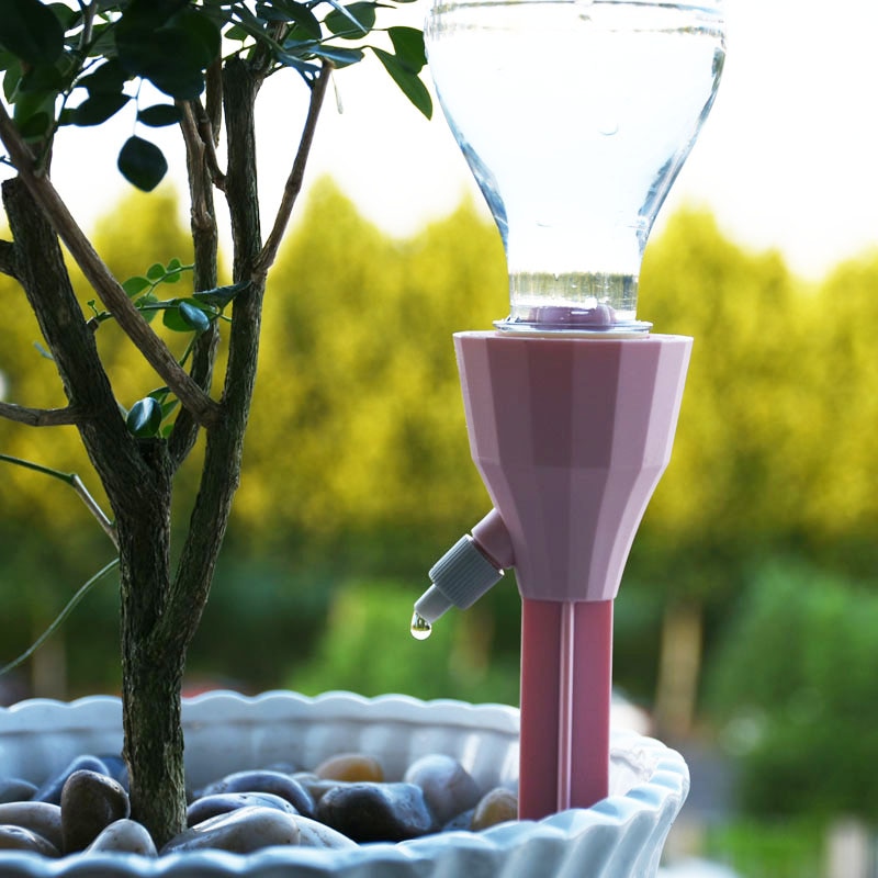 Drip Irrigation Flower Pot Plant Waterers Automatic Irrigation System DIY Drip Water Spikes Taper Watering 1Pcs