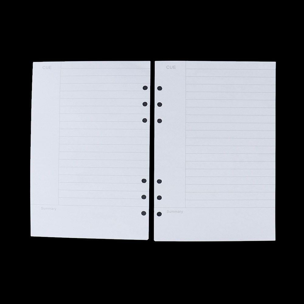 Monthly To-Do List Refill Paper - Spiral Binder Loose Leaf Inner Pages for Daily Planner Notebook