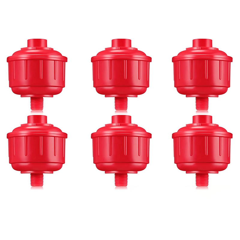 Wegwerp Mini Lucht En Water Filters Wegwerp Spuiten Filter Wervelwind Air Line Filter High Flow Filters 1/ 4 Inch: Orange