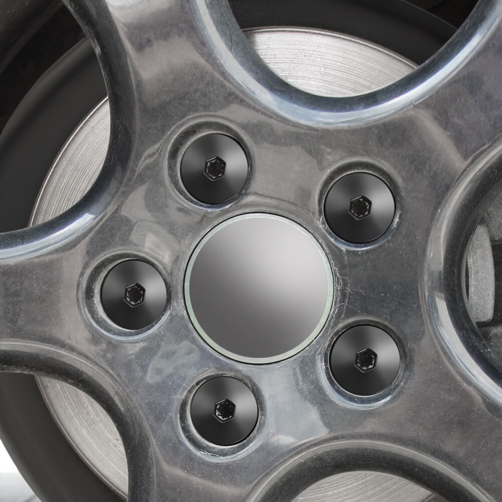 Couvercle de roue de voiture 17mm, cache-moyeu pour Fiat Viaggio Abarth Punto 124 125 500