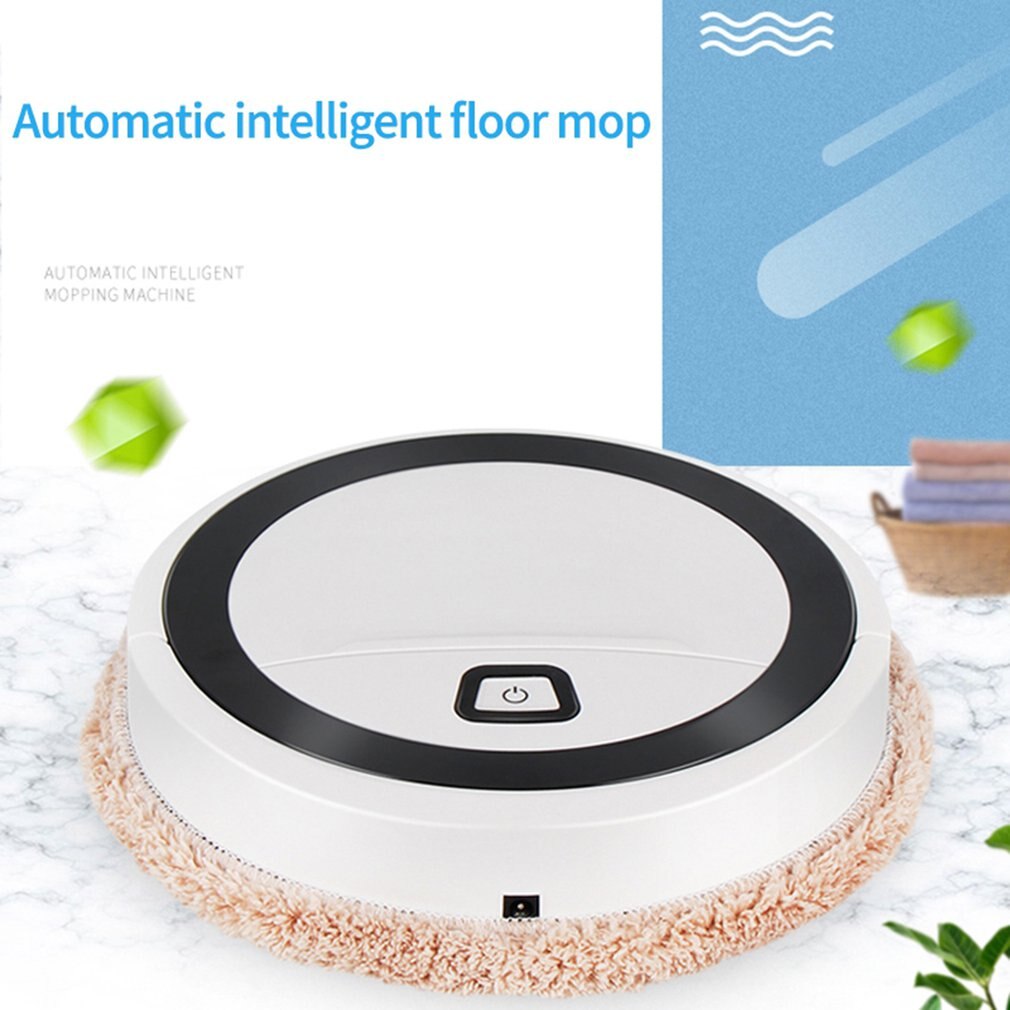 Intelligent automatic mini mop sweeper Hardiness UV sterilization Wooden floor Ceramic tile Marble Terrazzo
