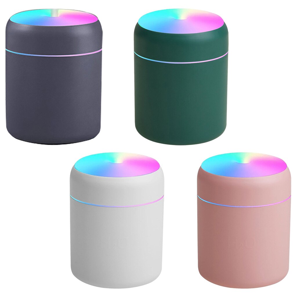 Mini Humidifiers with Night Light, Cool Mist Humidifier USB Air Diffuser, for Home Office Bedroom Desktop