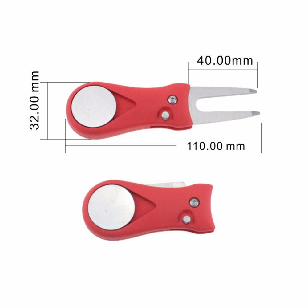 CRESTGOLF golf narzędzia robić naprawy przenośny znak poziom divot naprawa narzędzie robić przełączania golf BallMarker zestaw robić gry w golfa