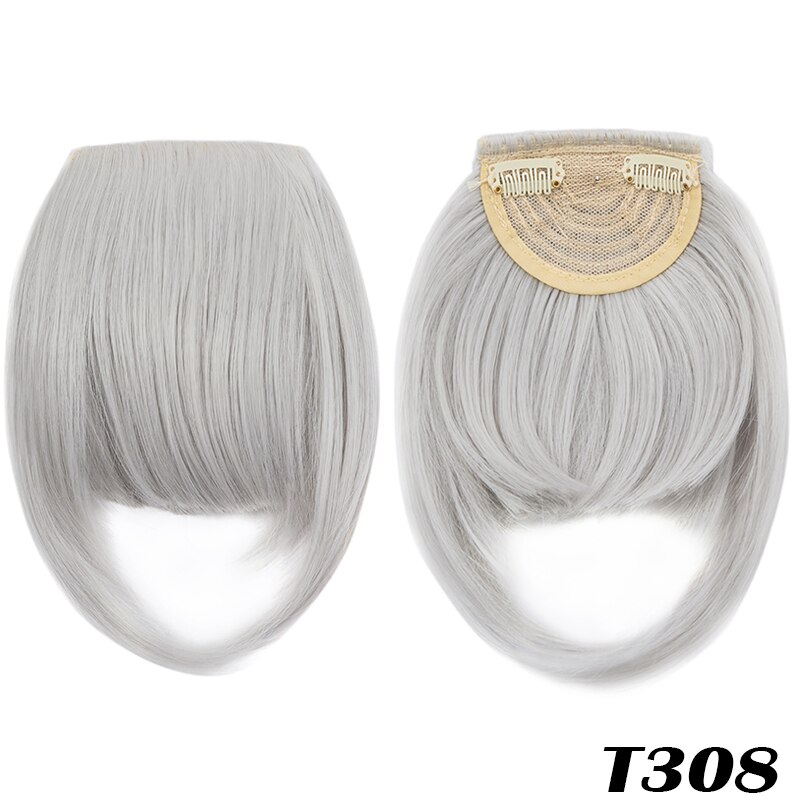 Pony Hair Extensions Voor Vrouwen Natuurlijke Synthetisch Haar Nette Flat Pony Clip Op Pony Pony Mode Een Clip-In haarverlenging: #8