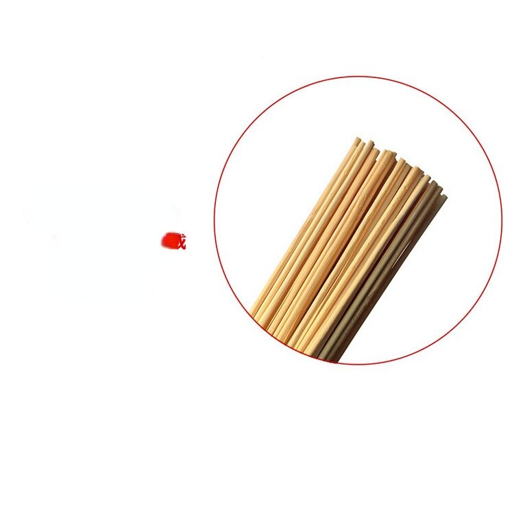 Palitos de bambú Natural para Fitness, masajeador de relajación, martillo, palo de Fitness, mango de madera ambiental, 1 unidad