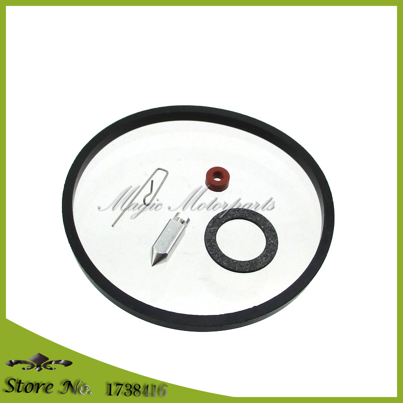 Kit de réparation de joint de bol de siège d'aiguille de carburateur 10x pour Tecumseh 631021 631021A 631021B V40 V50 V60 VM80 H30 VM100 HMSK OHM120