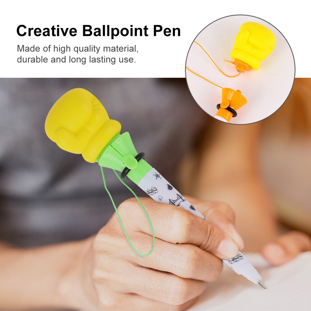 6 uds puño bolígrafo plumas Chic escribir bolígrafo material de papelería para estudiantes
