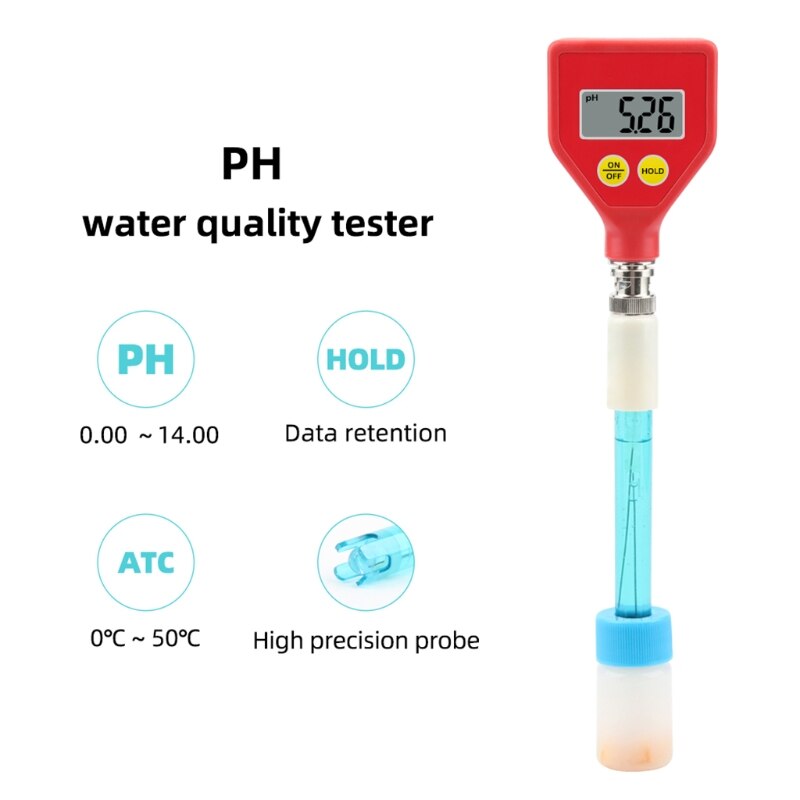 PH-98106 PH Meter Digital Acidity Meter PH Tester Soil Meter Tester for Plants Flowers Vegetable Acidity Moisture