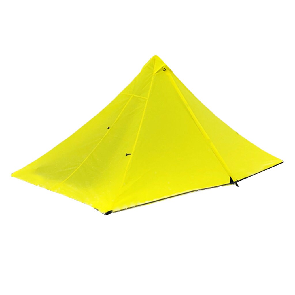 Ultralight Pyramid Tent Camping Trekking Pole Tent Waterproof Backpacking Travel Beach Outdoors