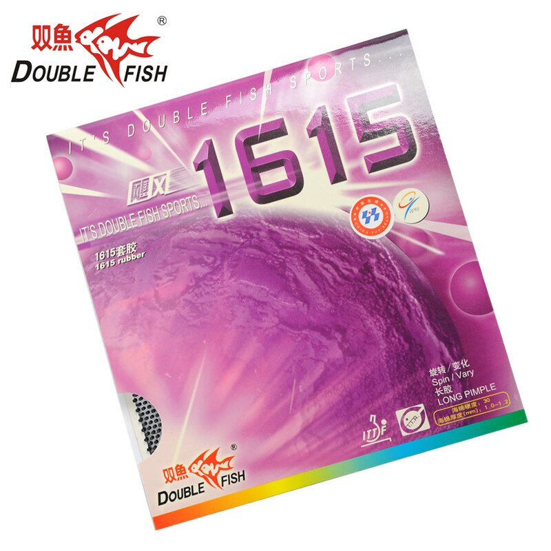 Doublefish 1615 long pimple table tennis racket rubber with special lines on the top