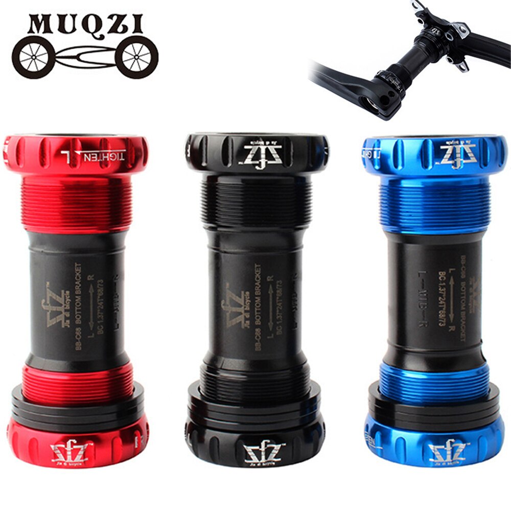 Lager Trapas Schroef Type 68/73 Mm 90-92 Mm Fiets As Mtb Racefiets Trapas Waterdichte Cnc legering Bb