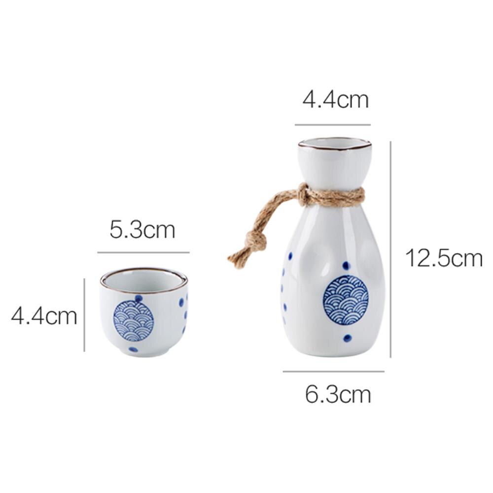 Keramisk snapsglas kopp ölmugg vinglasmugg kristall whisky vodka kaffekopp japansk stil vinkaraff bar restaurang hem