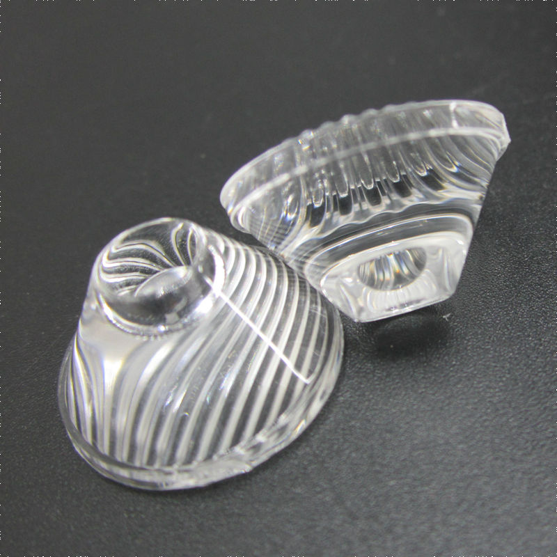 Lentille optique à bande 1W 3W 5W pour lampe de bricolage, lentille LED de diamètre 20mm, haute puissance led degrés 5/10/15/25/30/45/60 degrés