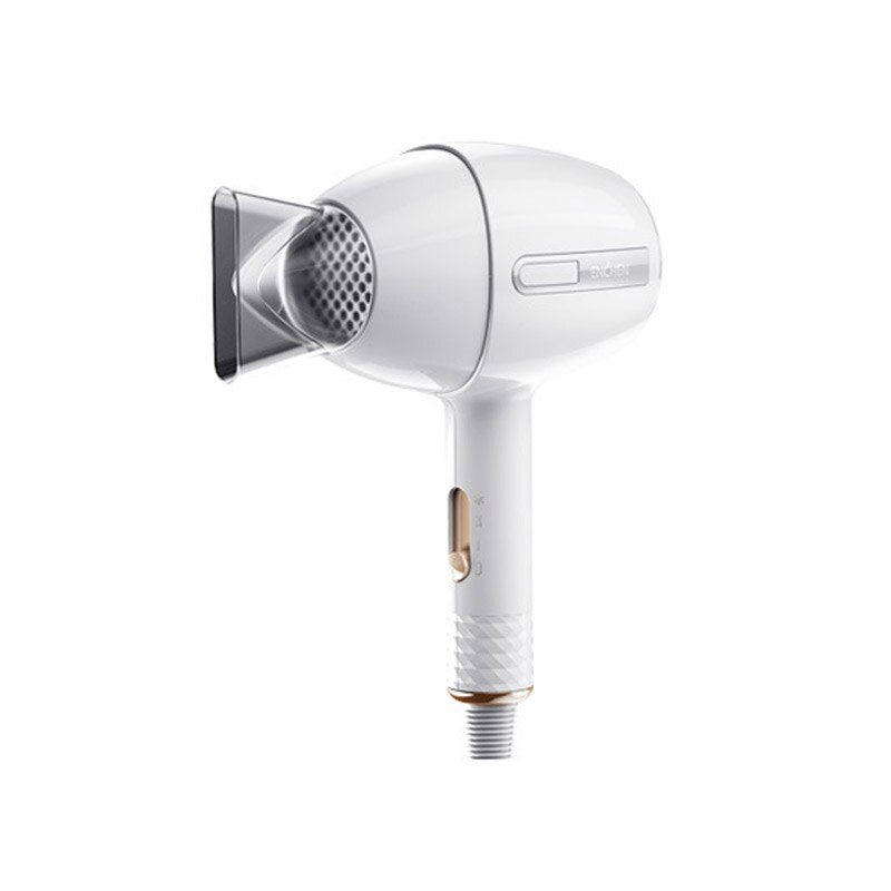 Enchen anion secador de cabelo profissional barbeiro salão estilo ferramentas quente/frio ar secador 3 ajuste velocidade 1200w 220v: White