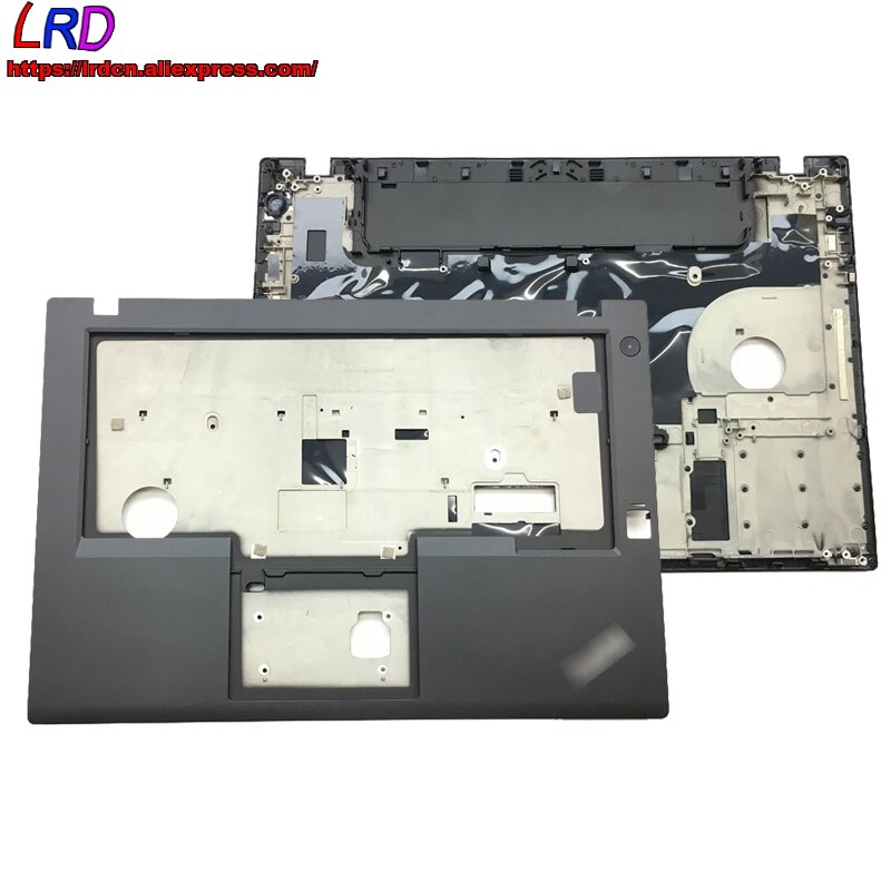 Pantalla de cubierta trasera LCD para portátil Lenovo Thinkpad T470 A475, marco frontal, reposamanos con bisel, carcasa superior, Base inferior, inferior y bisagra: Palmrest FPR hole