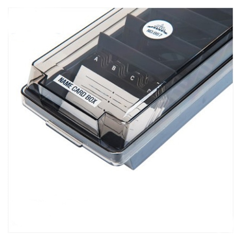 business card storage box / card / bus card / card classification storage box business card storage book can store 500