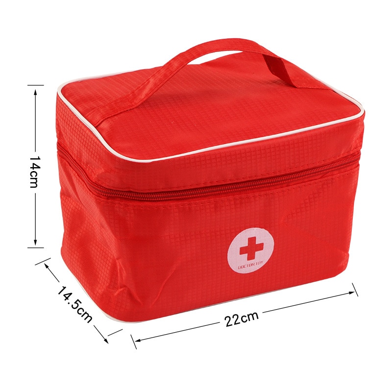 Children's Wooden Simulation Cloth Bag Medicine Box Baby Boy And Girl Family Friendly Simulation Doctor Injection Toy