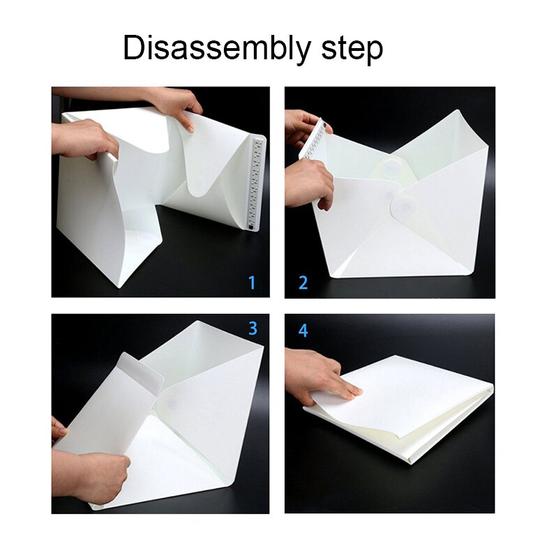 Foto Studio box LED studio 40cm x 40cm x 40cm mini folding studio digital foto soft box tragbare tisch studio box