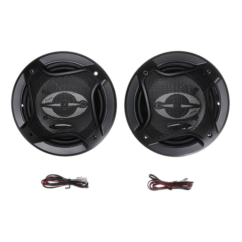 6.5 tommer bilhøjttaler bil subwoofer hifi koaksial højtaler bil bag/fordør o musik stereo koaksiale højttalere 3 vejs højttalere