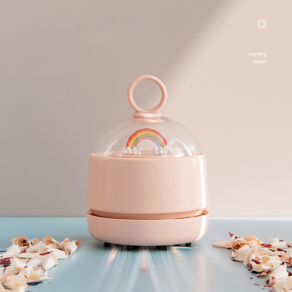 Desktop Vacuum Cleaner Handheld Rechargeable Small Dust Crumbs Suction Cleaning Mini Vacuum Cleaner Household Cleaning Tools