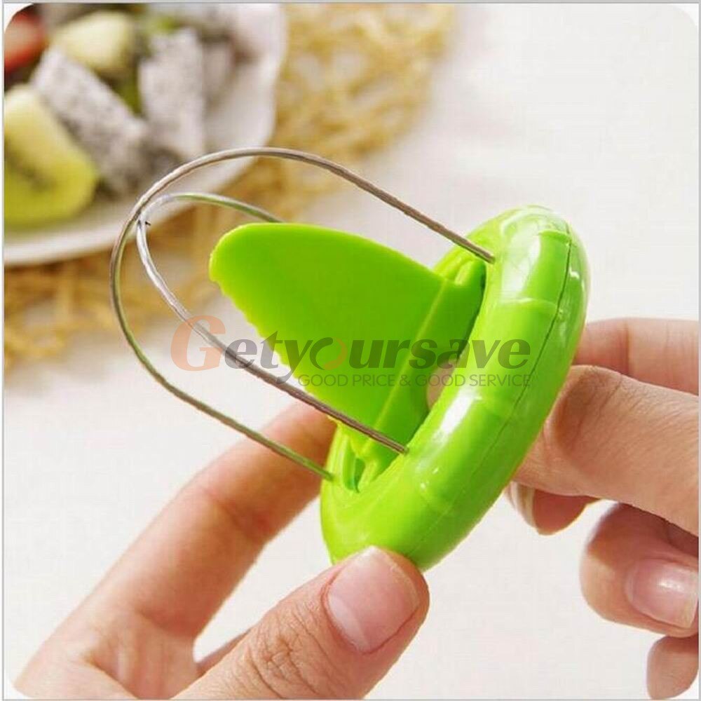 Mini Fruit Cutter Peeler Slicer Kitchen Gadgets Tools For Pitaya Green Kiwi: Green
