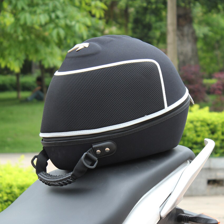 Nyttigt pro-biker motorcykel bagagerum motorcykel hjelm taske udstyr taske kufferter bageste bagage værktøjstaske