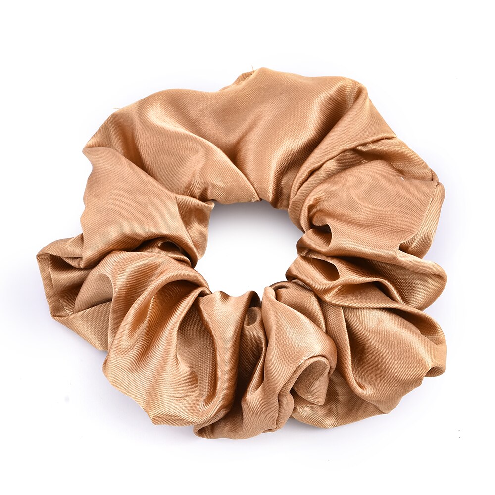 Chouchous élastiques en Satin de soie pour femmes, nouveaux accessoires pour cheveux de noël: SG746