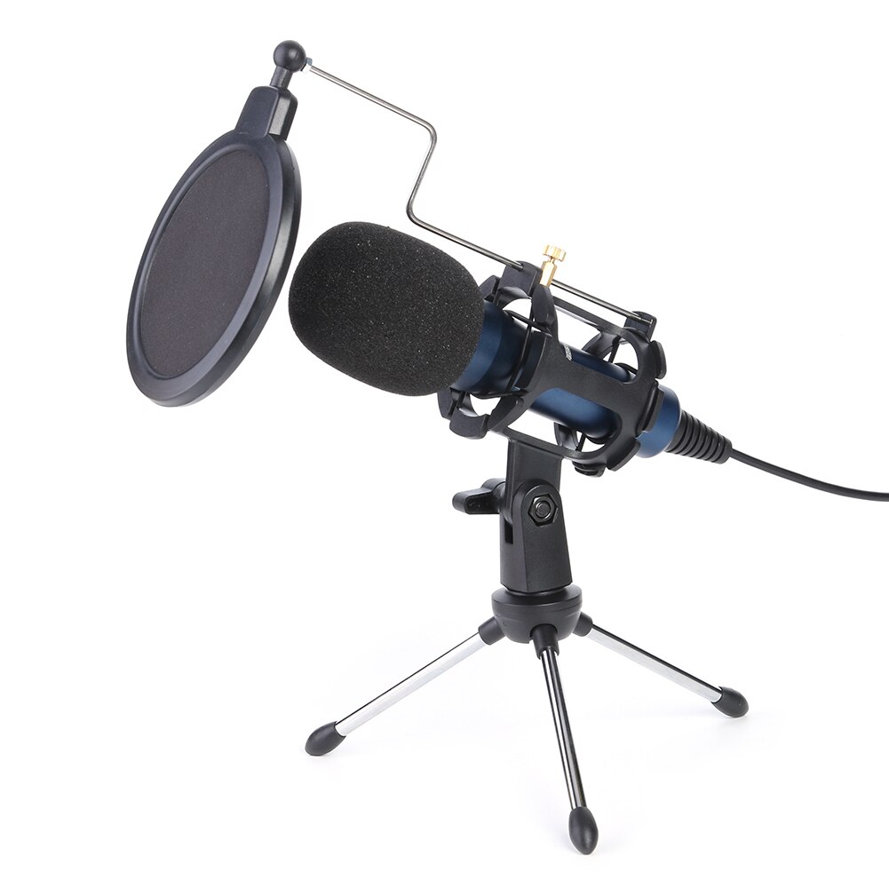 USB Gaming Recording Microphone Mic Condenser Recording Microfone Ultra-wide Chatting Gaming Podcast Recording