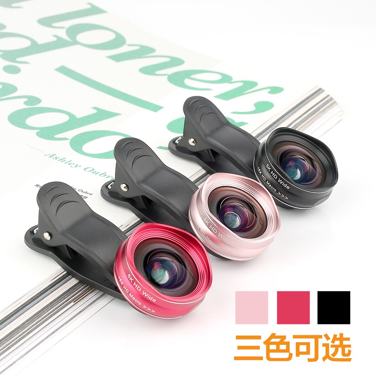 2 in 1 HD Camera Lens 0.45x Super Wide Angle&amp;12.5x Macro Mobile Lens phone lens For iPhone 11 Xiaomi Samsung