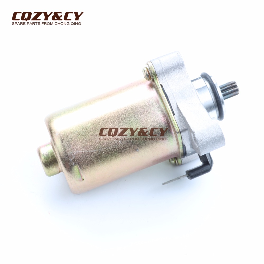 10 teeth Electric starter motor for SYM 50 Jet Jungle Mask Eu2 Mask Red Devil Super Fancy 50cc 31200GAK900