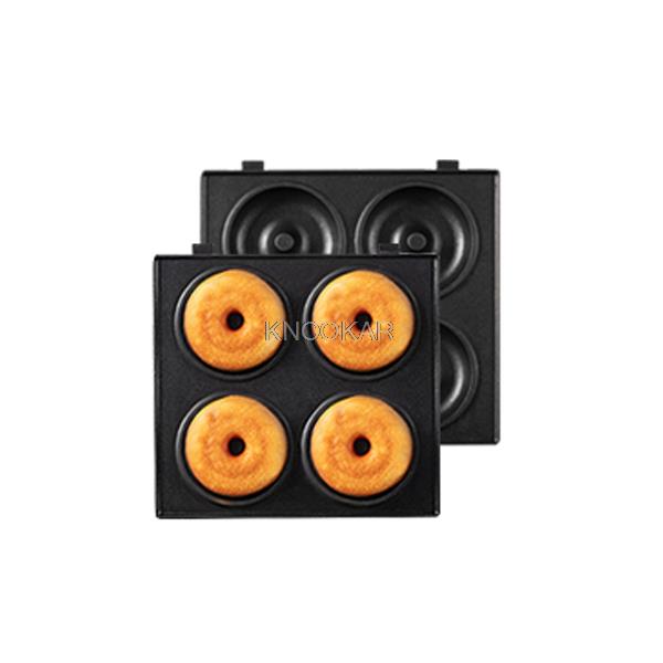 Electric Sandwich Maker Timing Waffle Maker Toaster Breakfast Machine Light Food Machine Takoyaki Pancake Sandwichera 650W: Donuts