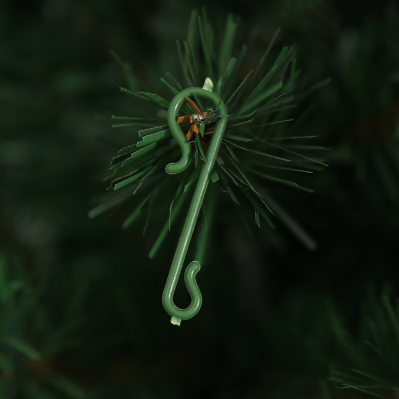 5 pakket 50pcs Kerst Ornamenten Haken Kerstboom Decoratie Hangers Kerstman Poppen Opknoping Haken Home Xmas Decoratie