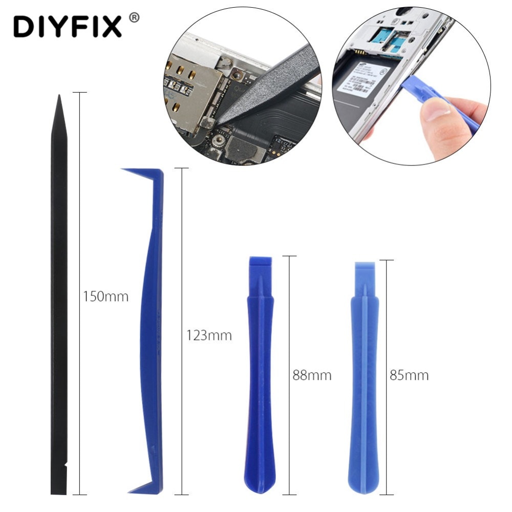DIYFIX 24 in 1 Mobile Phone Opening Repair Tools Kit Screwdriver Set Disassemble Tools for iPhone iPad Tablet Laptop Hand Tools