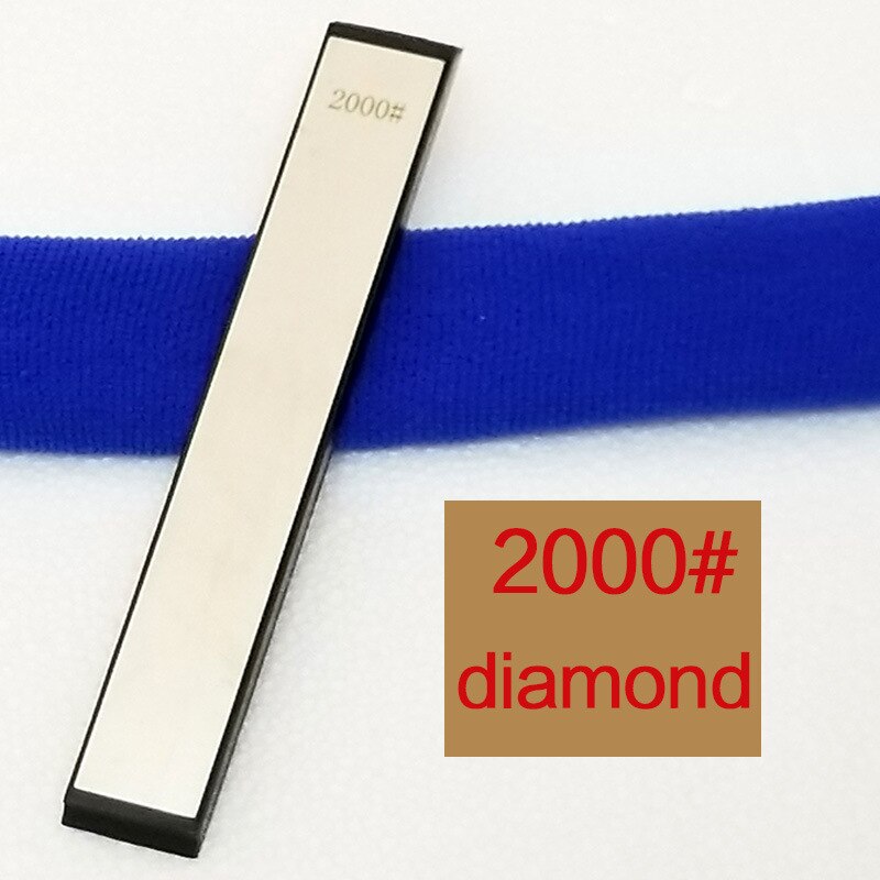 80-3000 Grit Diamant Messer Spitzer Set Haushalt Küche Schleifstein Messer Schärfen System Diamant Schärfen Stein Werkzeuge: Grit 2000