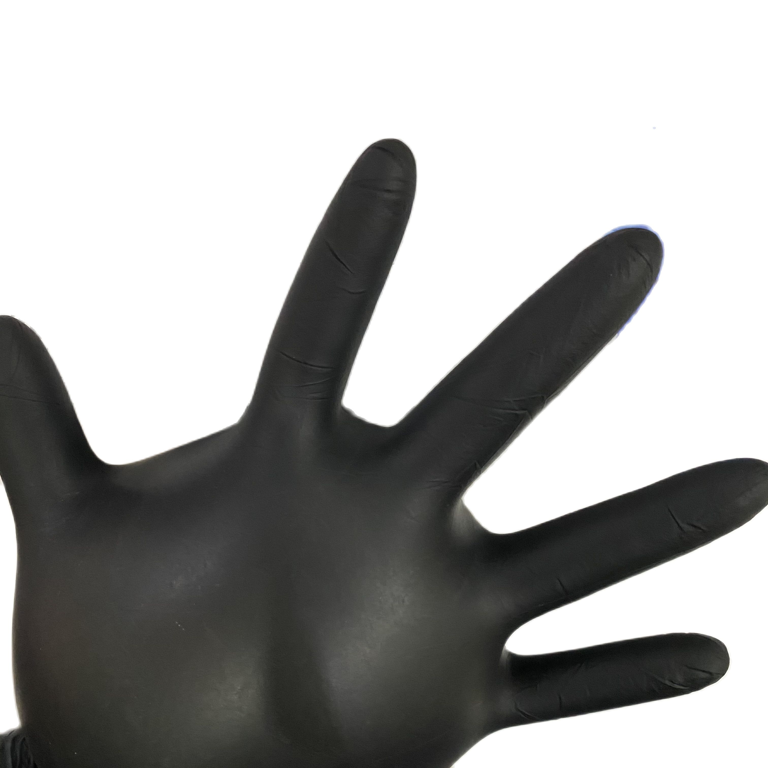 Zwart Wegwerp Nitril Handschoenen Werk Voedsel Koken Handschoenen Keuken Waterdichte Schoonmaak Handschoenen