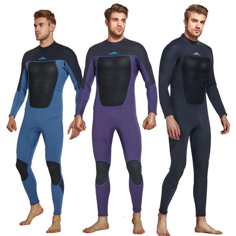 Men Wetsuit 3mm Neoprene Surfing Scuba Diving Snorkeling Swimming Body Suit Wet Suit Surf Kitesurf Clothes Equipment