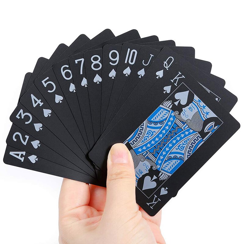 Waterproof Playing Cards Collection Plastic Decks Card Table Games Family Game Poker Cards NSV775