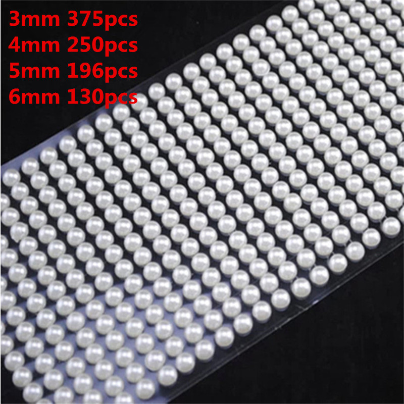 Nachahmung Perle Acryl Aufkleber Selbst Klebe strass aufkleber freundlicher Spielzeug freundlicher Laptop Aufkleber Diy Aufkleber Zubehör
