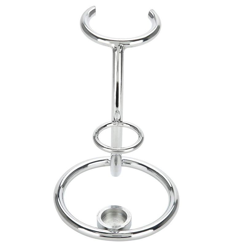 soporte Universal para afeitadora, soporte sencillo de Metal para maquinilla de afeitar y brocha, Kit de afeitadora con soporte, organizador para hombres