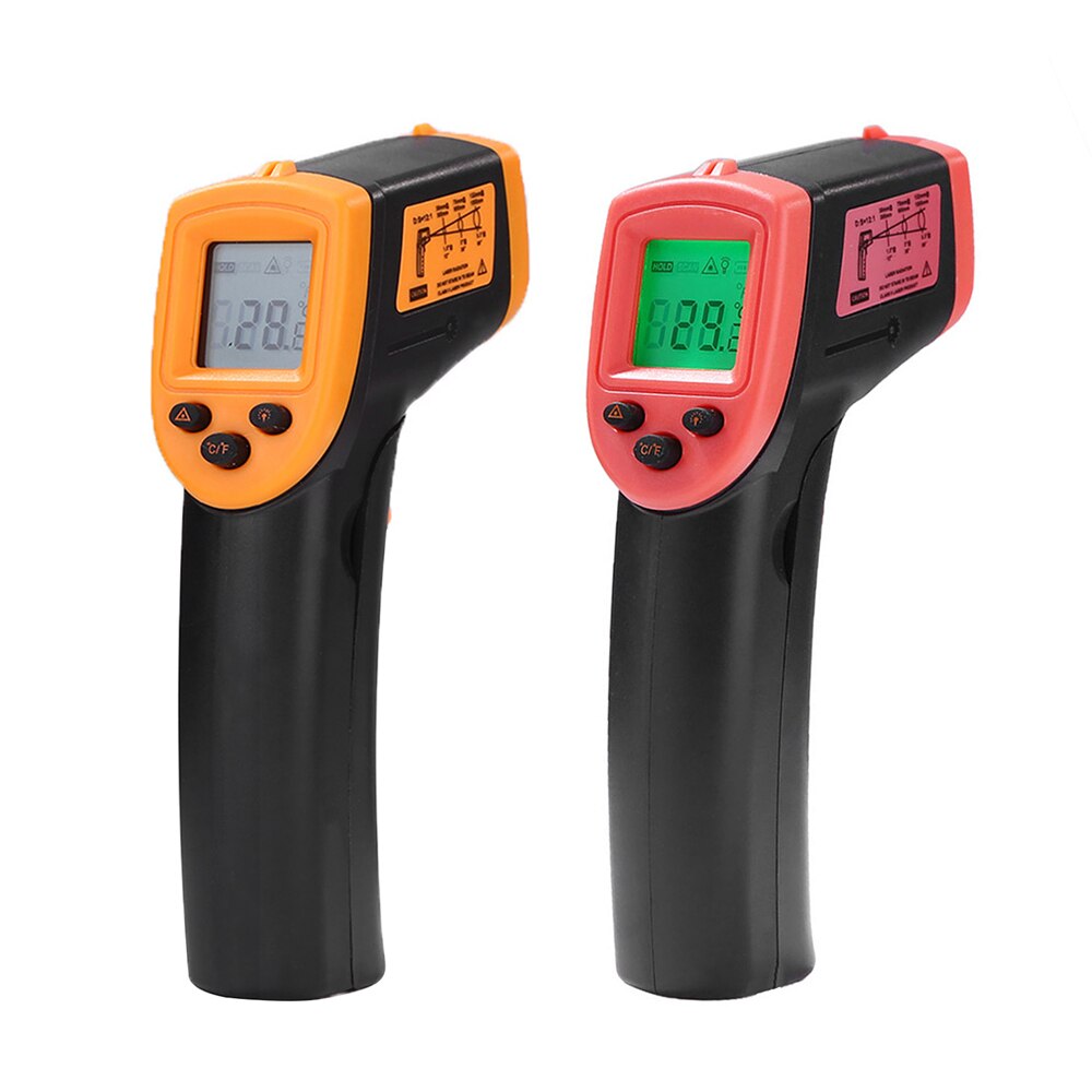 HW600 Handheld Non-contact Infrarood Thermometer Lcd Display Temperatuur Meter, Digitale Ir Industriële Thermometer