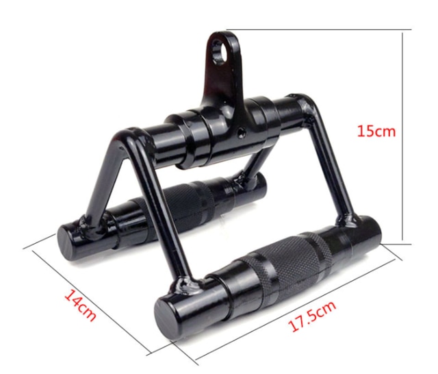 V-shaped handle big bird fitness equipment sitting posture rowing back strength training T bar rowing handle: 6