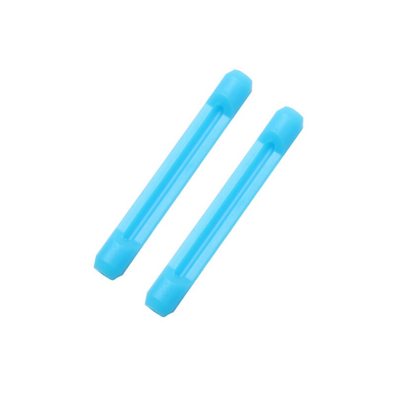 1 Pair Anti Slip Silicone Glasses Ear Hooks For Kids And Adults Round Grips Eyeglasses Anti Sports Glasses Legs Accessories: light blue