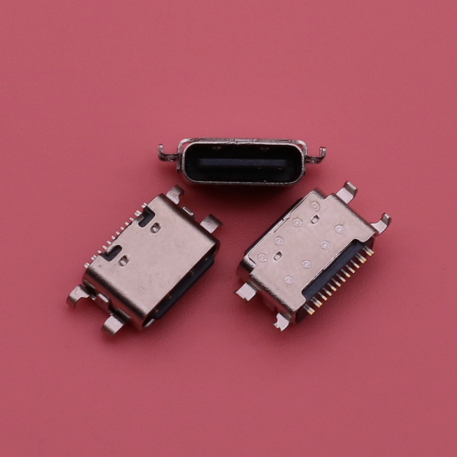 Connecteur de charge pour Lenovo Tab M10 tb-x605l 12 broches Type C, Micro USB C 3.1 femelle, port d&#39;alimentation (coupé), 2 pièces