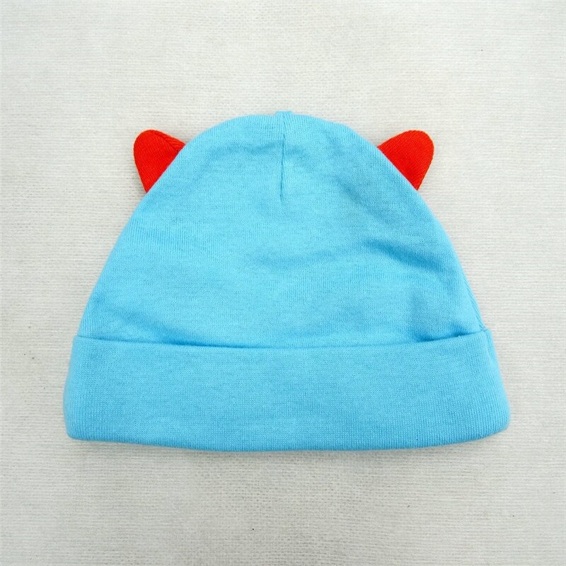 Baby Hat With Ears Cotton Warm Newborn Accessories Baby Girl Boy Autumn Winter Hat