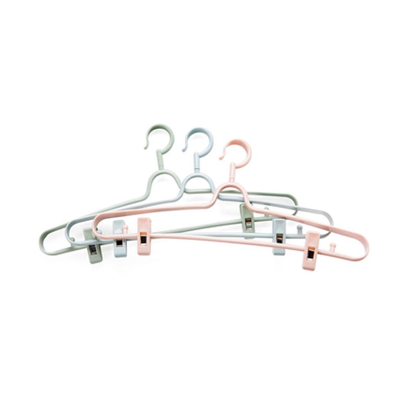 5 unids/lote 42cm perchas de ropa de plástico para el hogar con ganchos soporte de camisa para adultos percha multifunctioal para pantalones vestido falda sujetador