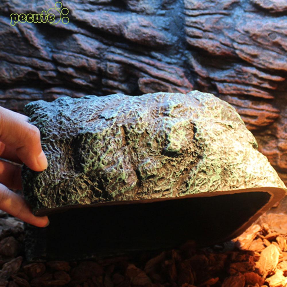 Harpiks krybdyr skjul hvile hule praktisk edderkop krybdyr skjul hule holdbart ornament krybdyr gemmested kæledyrs habitatakvarium krybdyr